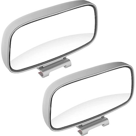 Rétroviseurs d'angle mort réglables grand angle pour voiture - Lot de 2 (1/5)