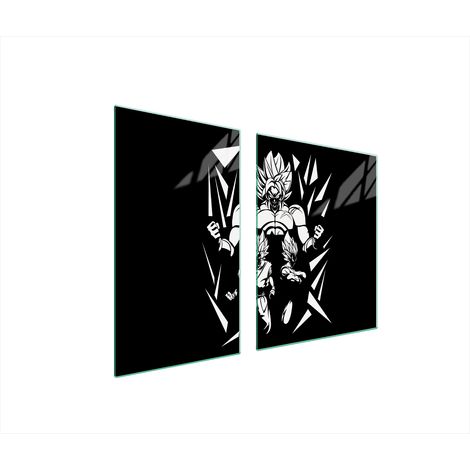 ASSIETTE EN VERRE et PLANCHE À DÉCOUPER 100x52 ANIME (1/5)