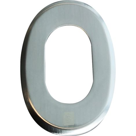 Rosace ovale SALOME satin nickelé SGN2 - HERACLES - D-807ROO-SN
