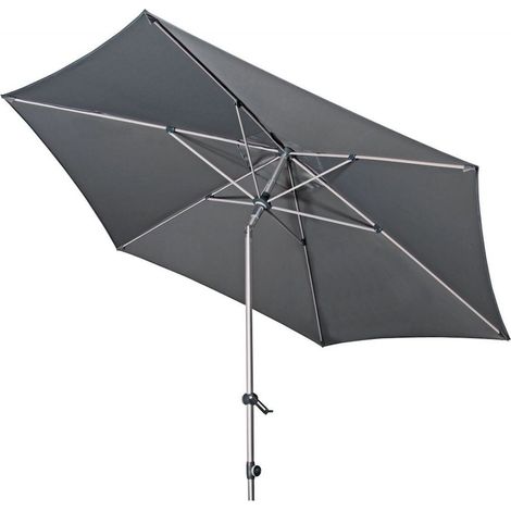 Doppler Expert Auto Tilt ø 280 cm Sonnenschirm 6 Farbvarianten Mittelmastschirm 428441 840 Anthrazit (1/2)