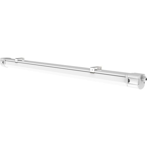 "Plafoniera stagna CONCORDE Bianco in pc 30W 3900LM 4000K(Luce naturale) IP65 69cm."