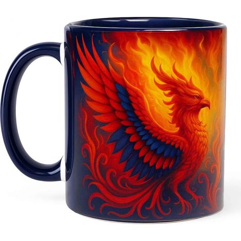 Mug en céramique phénix 35 cl (1/4)
