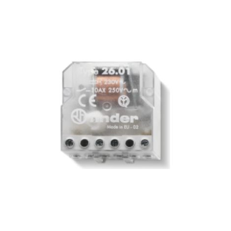 Finder relè interruttore ad impulsi 24v 26018024 (1/5)