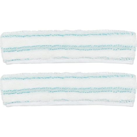 Lot de 6 tampons de nettoyage en microfibre polaire compatibles avec lave-vitres pour Leifheit M 51164 (1/5)