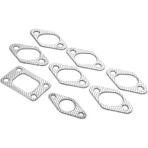 Kit de 8 joints de collecteur d'échappement compatibles avec NISSAN SKYLINE R32 RB20DET/ R33 RB25DET (1/5)