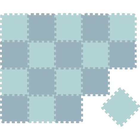 18 Pezzi Tappeto Gioco Bambini - 30x30 Piastrelle EVA - Pavimento Morbido Puzzle (1/5)