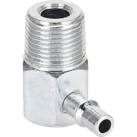 Raccord d'admission d'air 90° 3/8NPT-1/4 Embout de Durite pour Auto Tuning 4535Z (1/5)