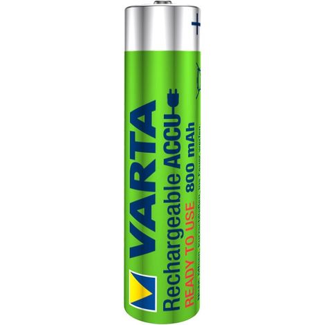Varta Batteria Longlife Ready2Use, Aaa Par 2