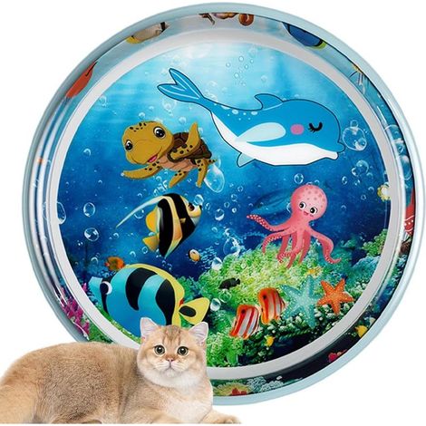 Sensorische Wasserspielmatte für Katzen (1/5)