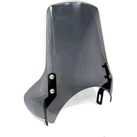 Motorcycle Windshield Wind Deflector for Moto Guzzi V7 Stone-Grey- (1/5)