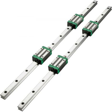Miniature Rail Linéaire Guide CNC HSR20 - 1700 mm Rails et (1/5)