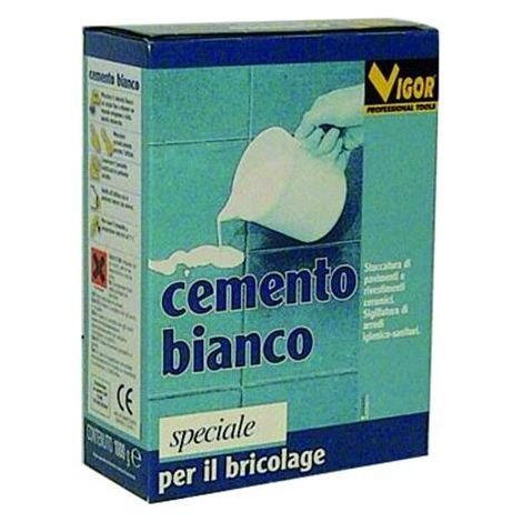 Cemento Bianco Vigor In Scatola 1 Kg conf. 10Pz