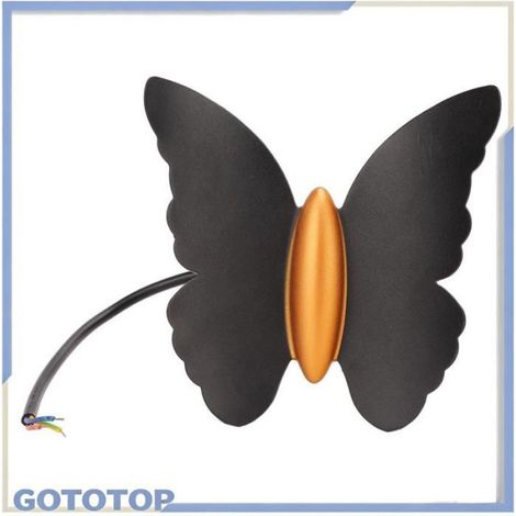 lumière extérieure Applique murale LED étanche IP65, lumière décorative, éclairage chaud, décoration linge applique (1/4)