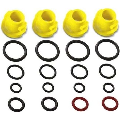 Kärcher Kit de joints toriques de rechange accessoire pour nettoyeurs haute pression,Karcher Kit de buses à air et joints toriques pour nettoyeur haute pression Compatible avec les modèles,K (1/5)