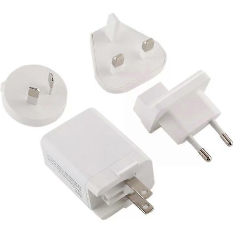 Adaptateur secteur 5 en 1 compatible - 18 W avec adaptateur de prise standard australienne (1/5)