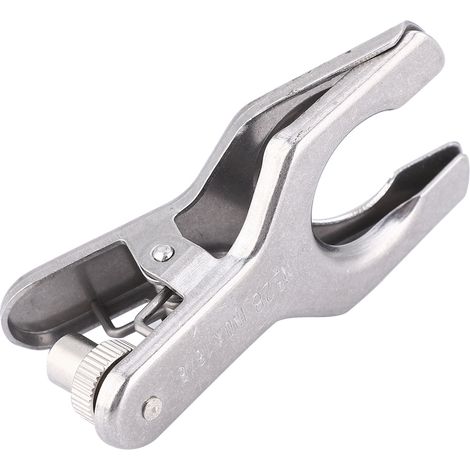 Pince de laboratoire en acier inoxydable 28, clip à bille en verre pour tubes, pince de serrage robuste pour paillasse, outil scientifique durable, fixation précise. (1/5)