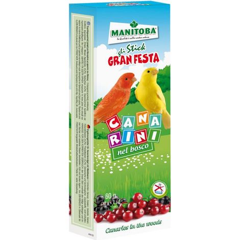 Stick Canarini nel bosco - Mix Frutta