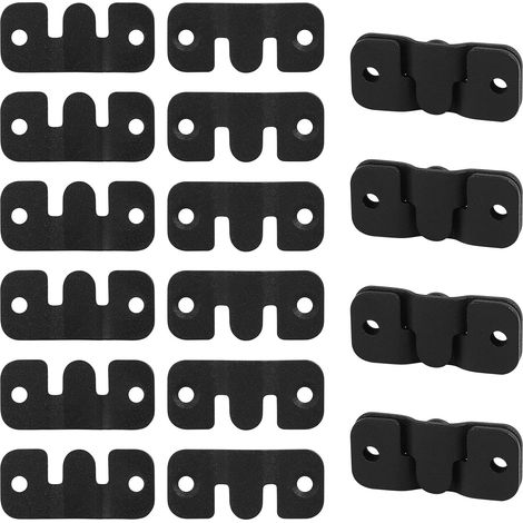10 Supports Suspension Encastres Z Crochets Cadres Fixation Murale (1/5)