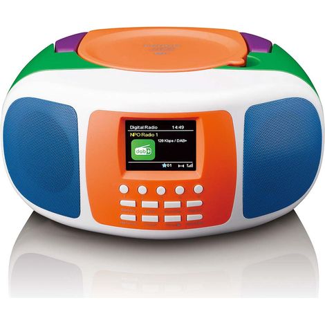 Portable DAB+/FM Radio with Bluetooth and CD Player (1/5)