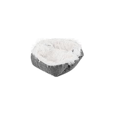 Panier Pour Chat - Matelas 2 En 1 Dépliable - Antidérapant Chaud Lavable En Machine - Gris
