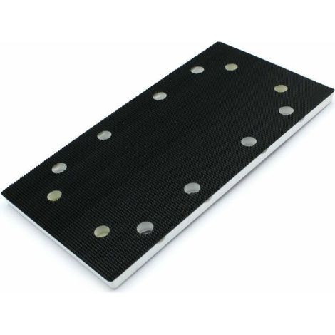 Patin de ponçage pour ponceuse vibrante Festool RS 300 – 93 x 175 mm – Fixation Velcro – 8 trous d'aspiration – Plaque aluminium - LRS 93 X (1/4)