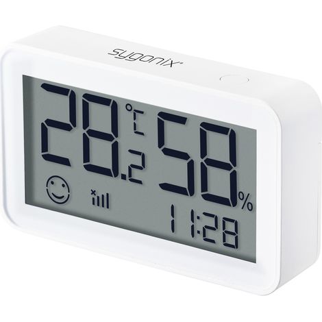 Sygonix Thermo-/Hygrometer App basierend Weiß SY-4904438 (1/5)