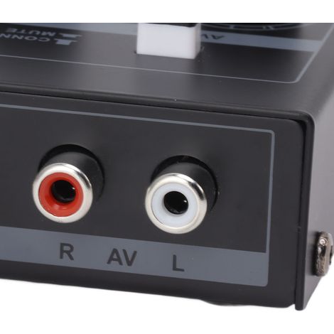 4-Kanal-Stereo-Kopfhörerverstärker aus Metall, Mini-Kopfhörer-Splitter, ideal für Studio und Bühne, europäischer Stecker 100-240 V. (1/4)
