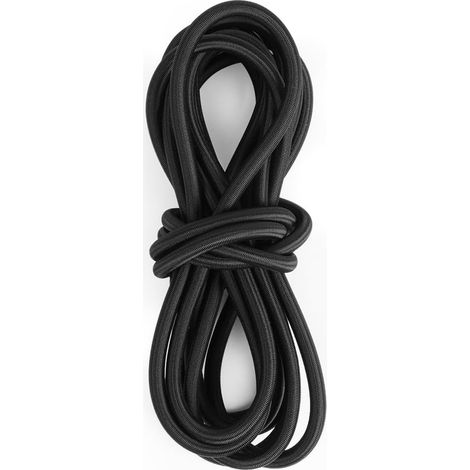 Elastic Bungee Cord, 8 mm x 5 m Black Elastic Cord, Elastic Sandow (1/5)