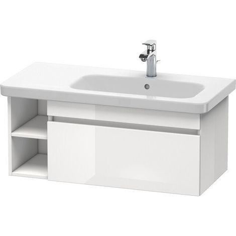 DURASTYLE mobile lavabo 448x930x398mm tessiner ciliegio / basalto opaco