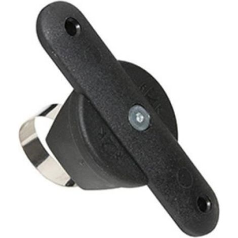 Fixation Porte-Bidon - Pour Potence À Plongeur - Universelle - Pour Vélo Loisir Adulte - Noir - 1 Pièce