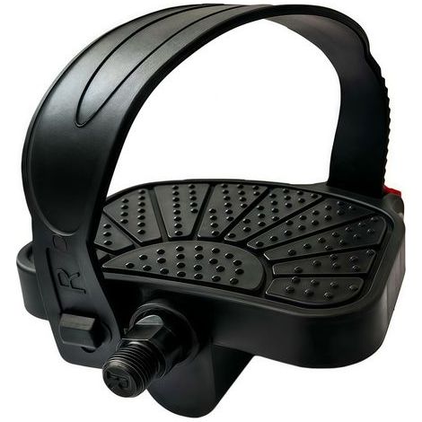 Pédales Haut de Gamme pour Vélo d'Appartement - Axes 9/16", Sangles Réglables Compatibles Peloton/Schwinn/Vélos de Spinning, Antidérapantes (1/5)