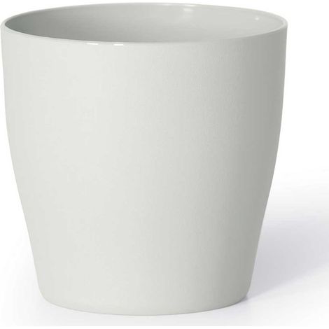 VECA VASO ROTONDO LIVING MATT D.15 CM TERRA DOLOMIA