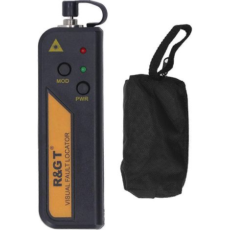 Optischer Glasfaser-Fehlerortungsgerät 20 km VFL Rotlichtstift Tragbarer Glasfaser-Quellentester für Netzwerke