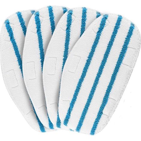 4 pièces d’adaptation PurSteam ThermaPro 10 en 1 chiffon de vadrouille à vapeur traîne la tête chiffon de nettoyage de remplacement (1/5)