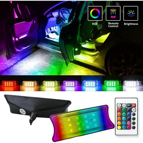 Kits d'éclairage intérieur à Led RGB - BMW Série 5 E60 E61 2003 à 2010 - La paire (1/5)