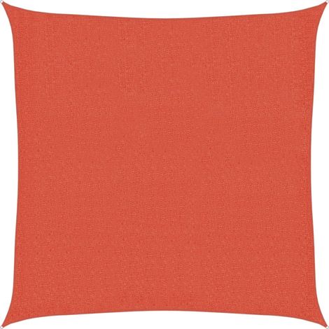 Maison Exclusive - Vela Parasole 160 g/m² Terracotta 3x3 m in HDPE