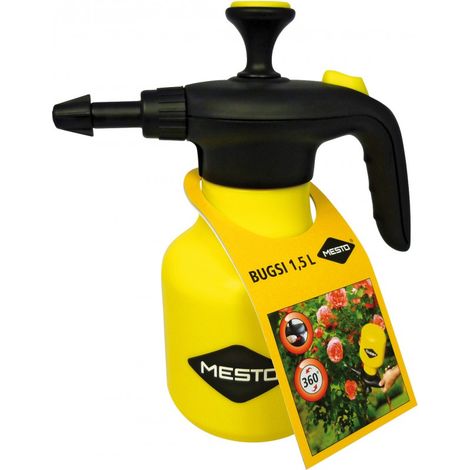 Mesto – pulverizador de presión bugsi 1,5 L – rotación a 360 ° rojo