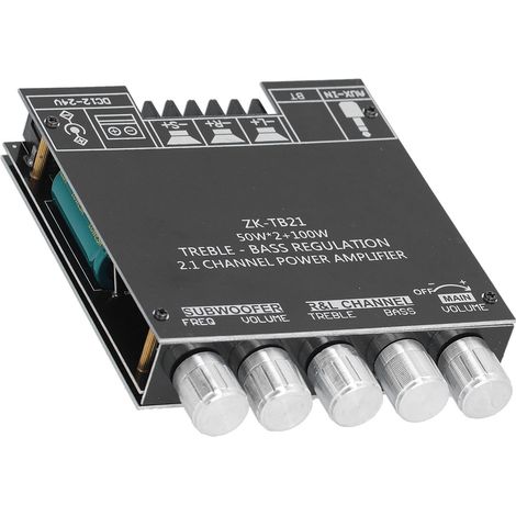 Verstärkerplatine 5.0 Bluetooth 2.1 Soundkanal 50Wx2+100W Audio-Stereo-Verstärkermodul (1/5)