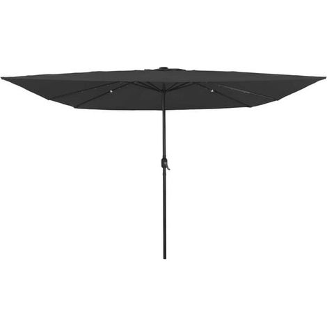 Paravent de jardin couleur anthracite, 295 x 295 x 245 cm (1/5)