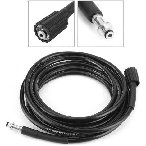 Tuyau d'arrosage extensible de 30 m avec 7 fonctions de pistolet, vert (1/2)