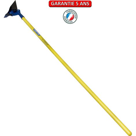 Azada de una hoja – Mango de tubo compuesto de 150 cm – Herramienta para desherbar OUTILS PERRIN