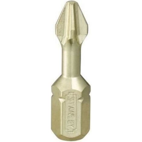Embouts Torsion Phillips - 25 mm - Pour Tournevis À Chocs - Lot De 6 Pièces