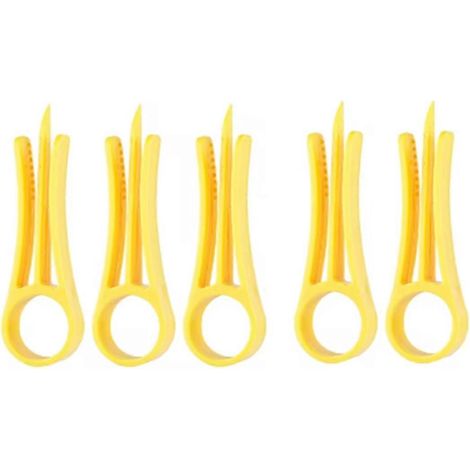 Netzwerkkabel-Entdrillwerkzeug (5er-Pack), Kabelglätter für gelbe CAT5-Kabel (1/5)