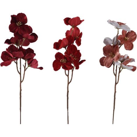 Decoris Fiori Artificiali - Decorazione Natalizia - 60 cm