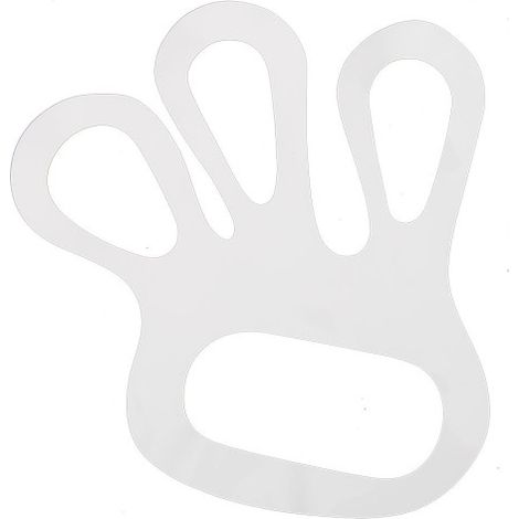 Tensor de guantes de malla (pack 50) Blanco AC05