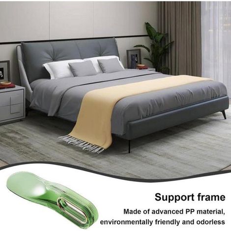 Rehausseur De Matelas - Inclinaison 10 À 12 Cm - Pour Lit Standard Et Lit Escamotable - Polypropylène - 2 Pièces (1/5)