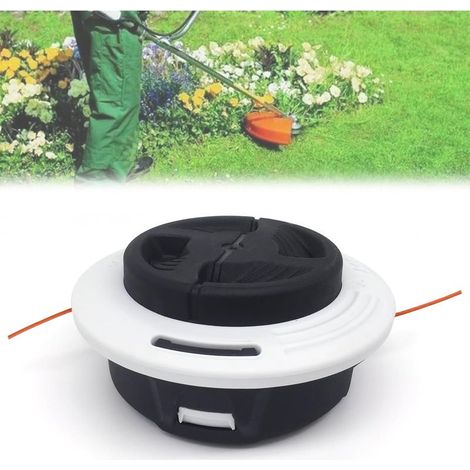 Freischneiderkopf, Universal-Freischneiderkopf, Freischneiderkopf mit robustem Stahlknopf, AutoCut C26-2 Schneidkopf für Stihl FS55 FS56 Garten- und Rasenmäher (1/5)
