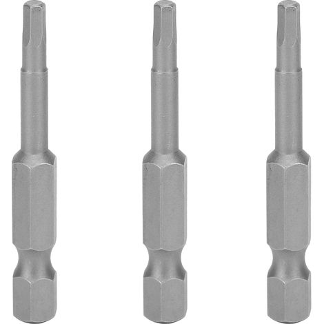 Lot de 10 embouts de tournevis magnétiques en acier allié S2 à douille hexagonale - Accessoires industriels (1/5)