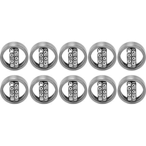 Lot de 10 roulements miniatures à haute vitesse et fonctionnement silencieux, largement utilisés dans l'industrie. (1/5)