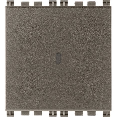 VIMAR - 19100.2.M Interruttore 1P 10AX assiale 2M Metal